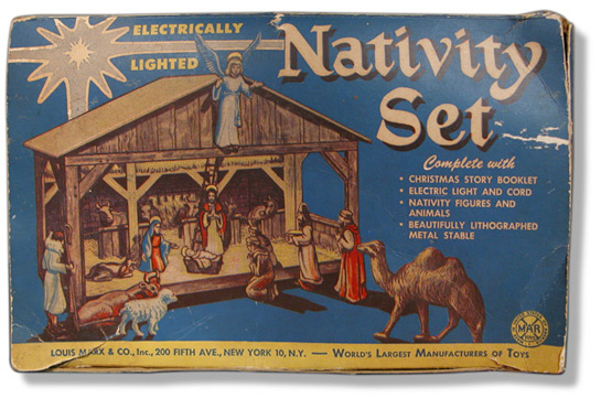 Marx Nativity Set
